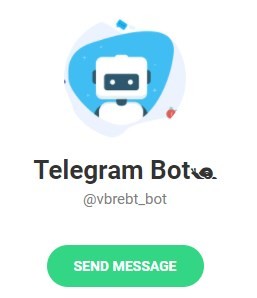 Бот @vbrebt_bot @vbrebt_bot