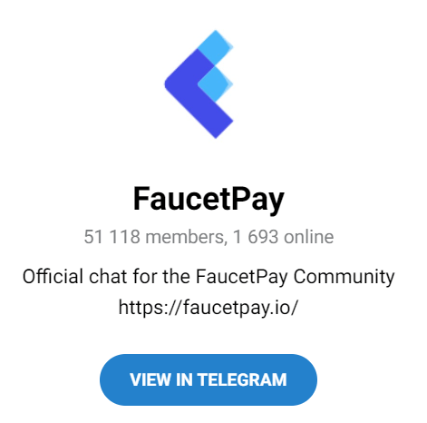 Кошелек “FaucetPay Wallet” в телеграмм