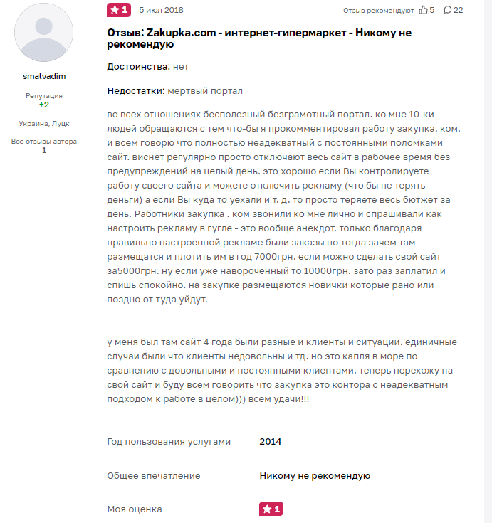 Zakupka.com отзывы