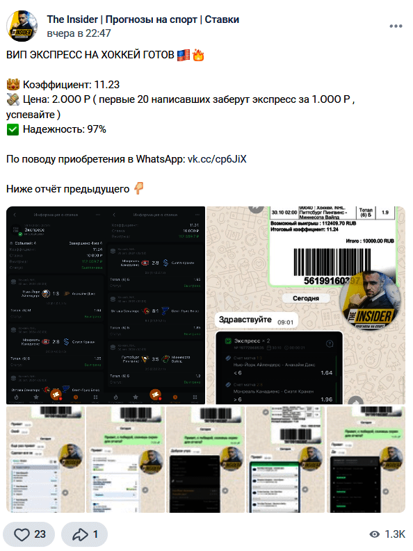 Экспресс на хоккей @bosinsidera