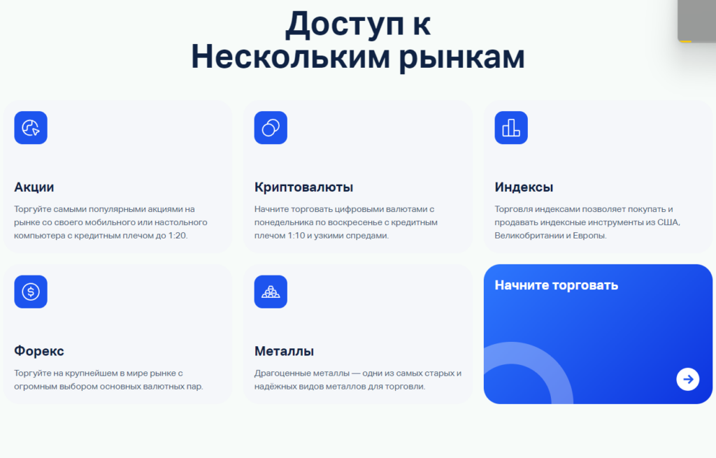 Варианты торговли на “Мароликс”