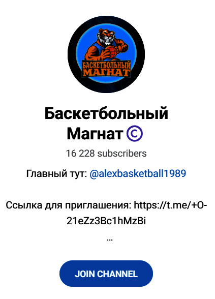 Обзор группы “Баскетбольный Магнат” отзывы о @alexbasketball1989 — фото 1