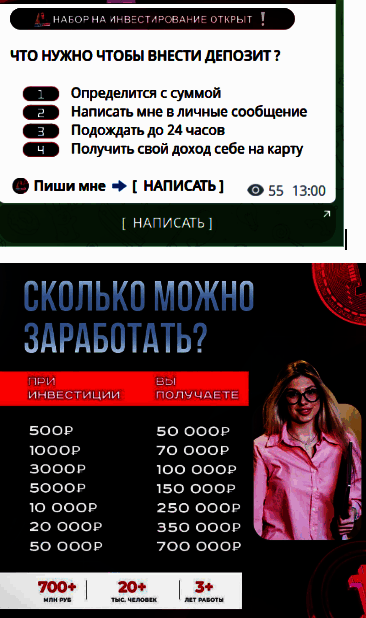 Условия заработка на “Вместе к доходу”