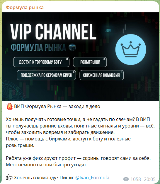 VIP “Формула рынка”