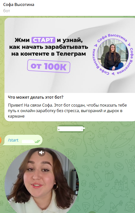 Онлайн заработок с Софа Высотина